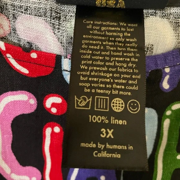 LINEN CHLOE DRESS “Special” fabric by Nooworks - Picture 7 of 7